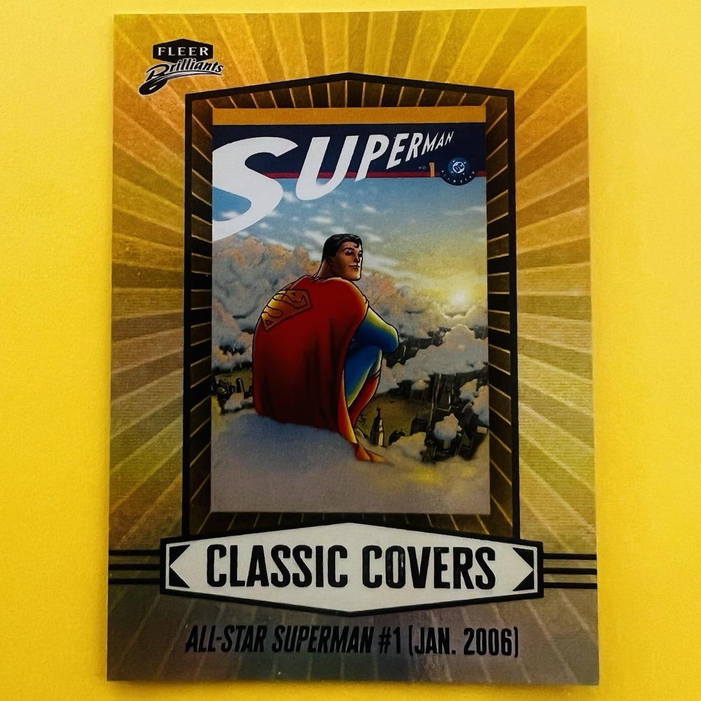 2025 Upper Deck‎ Fleer Brilliants Superman Classic Covers All-Star #1 CC-15